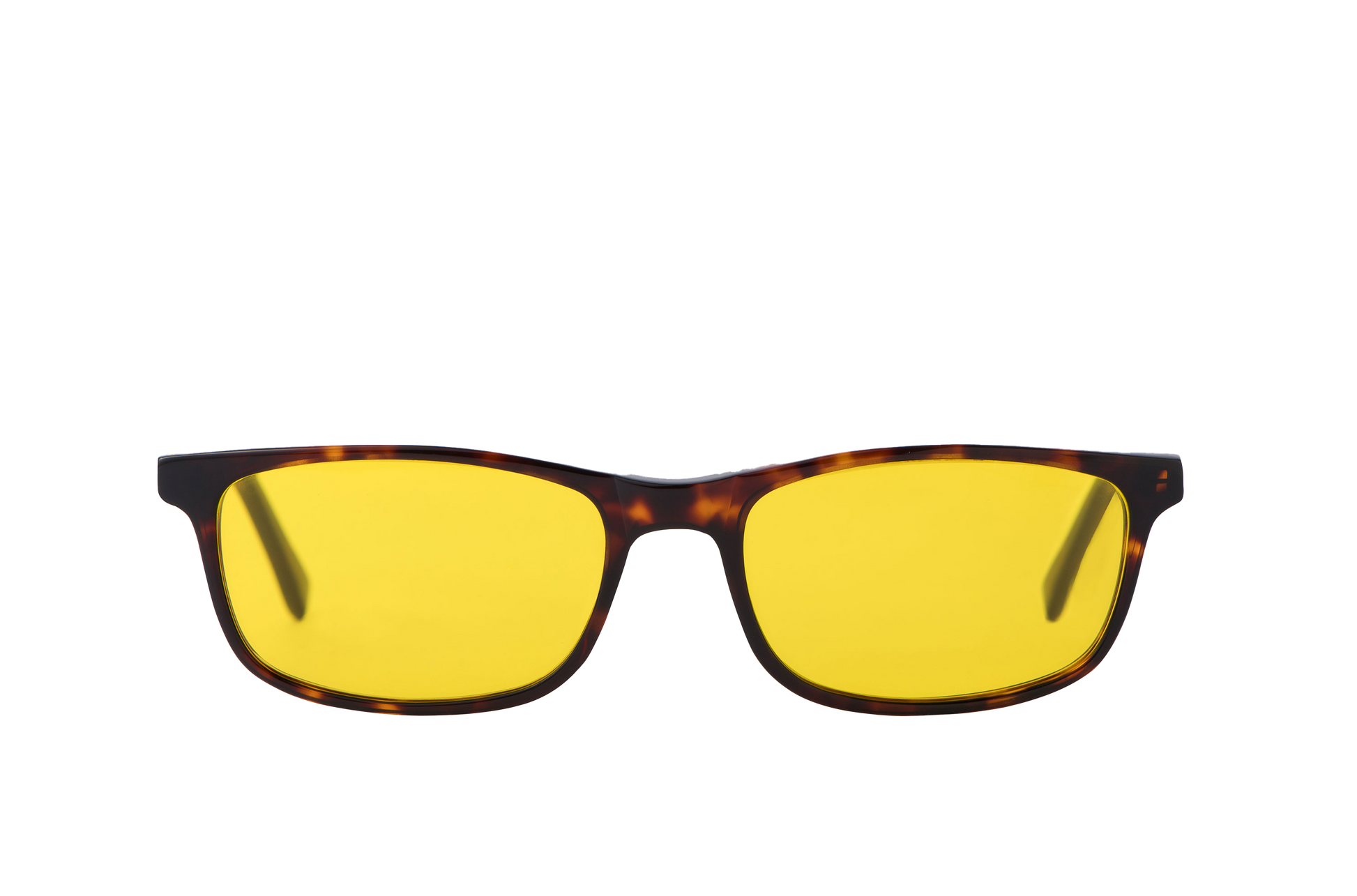 Tortoise Shell Light Sensitivity Glasses Front View